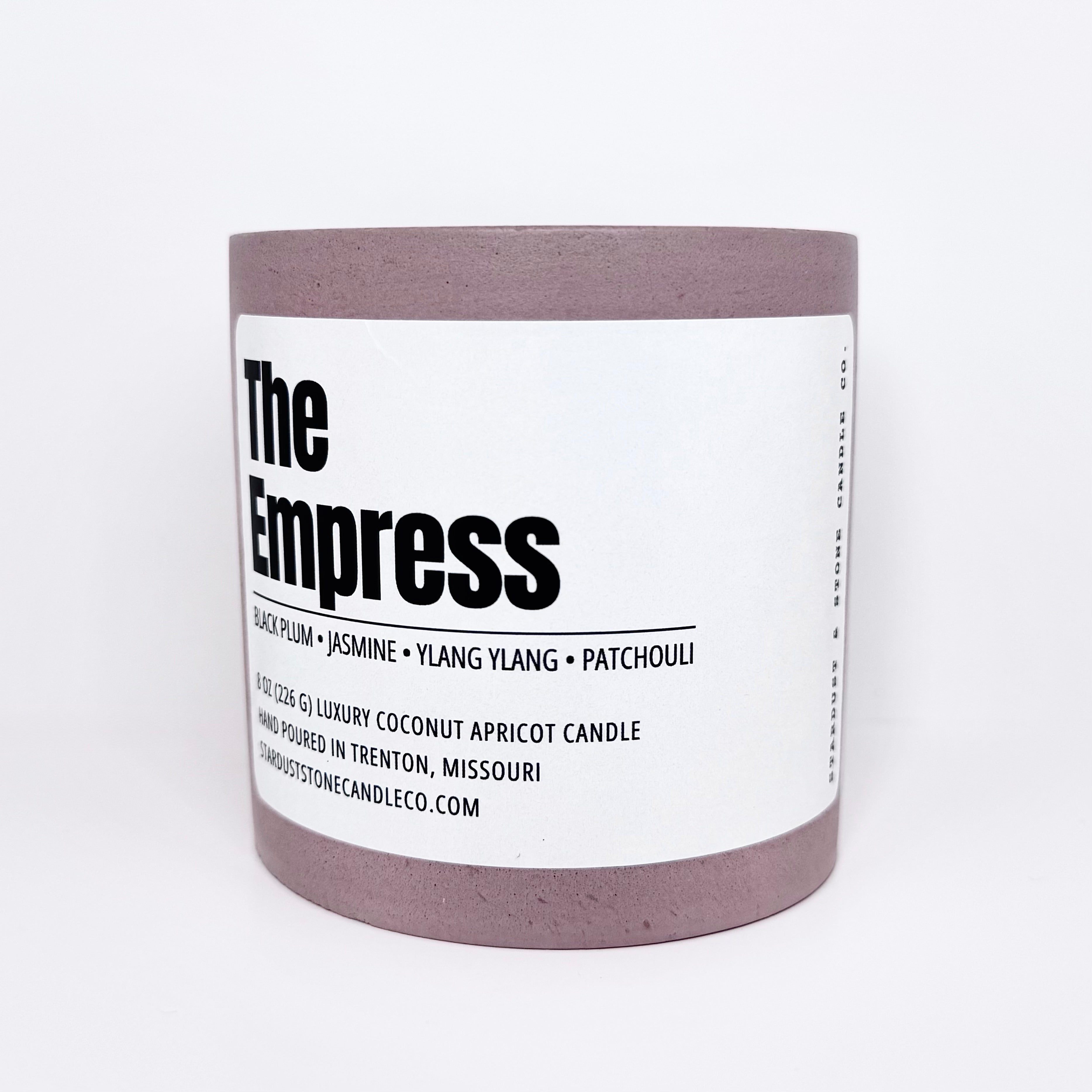 The Empress Candle – Stardust & Stone Candle Co.