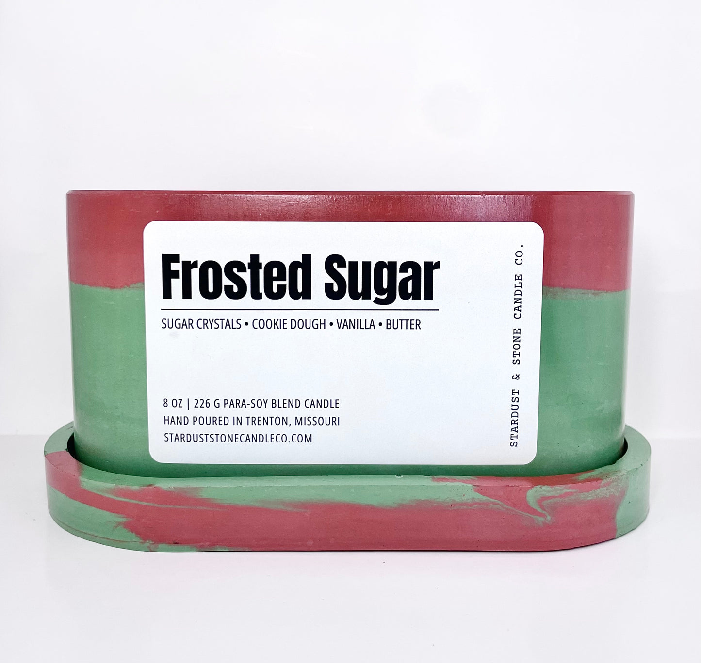 Frosted Sugar Candle