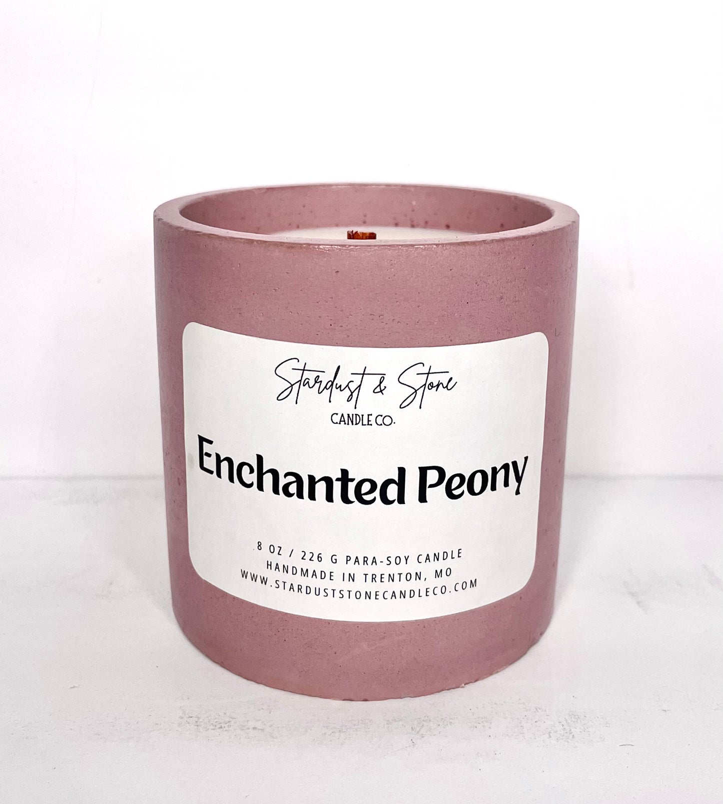 Enchanted Peony Single-Wick Candle