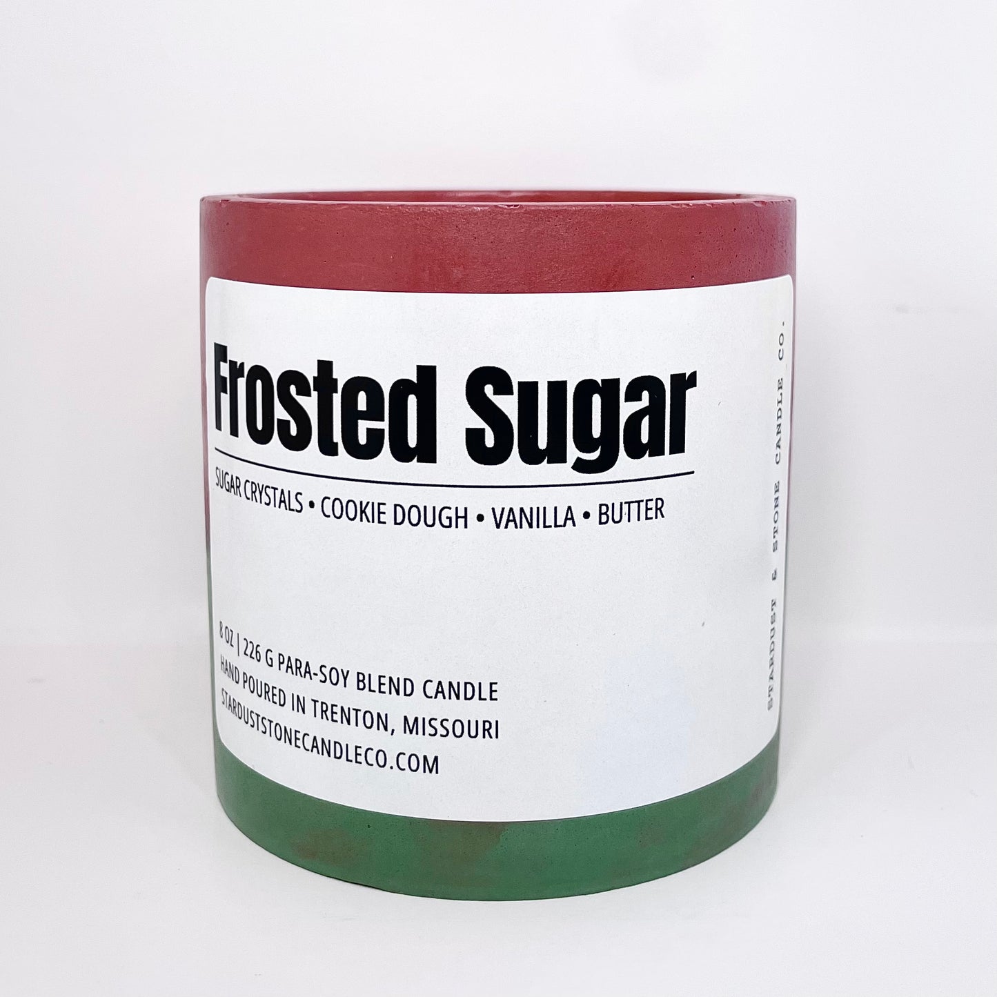 Frosted Sugar Candle