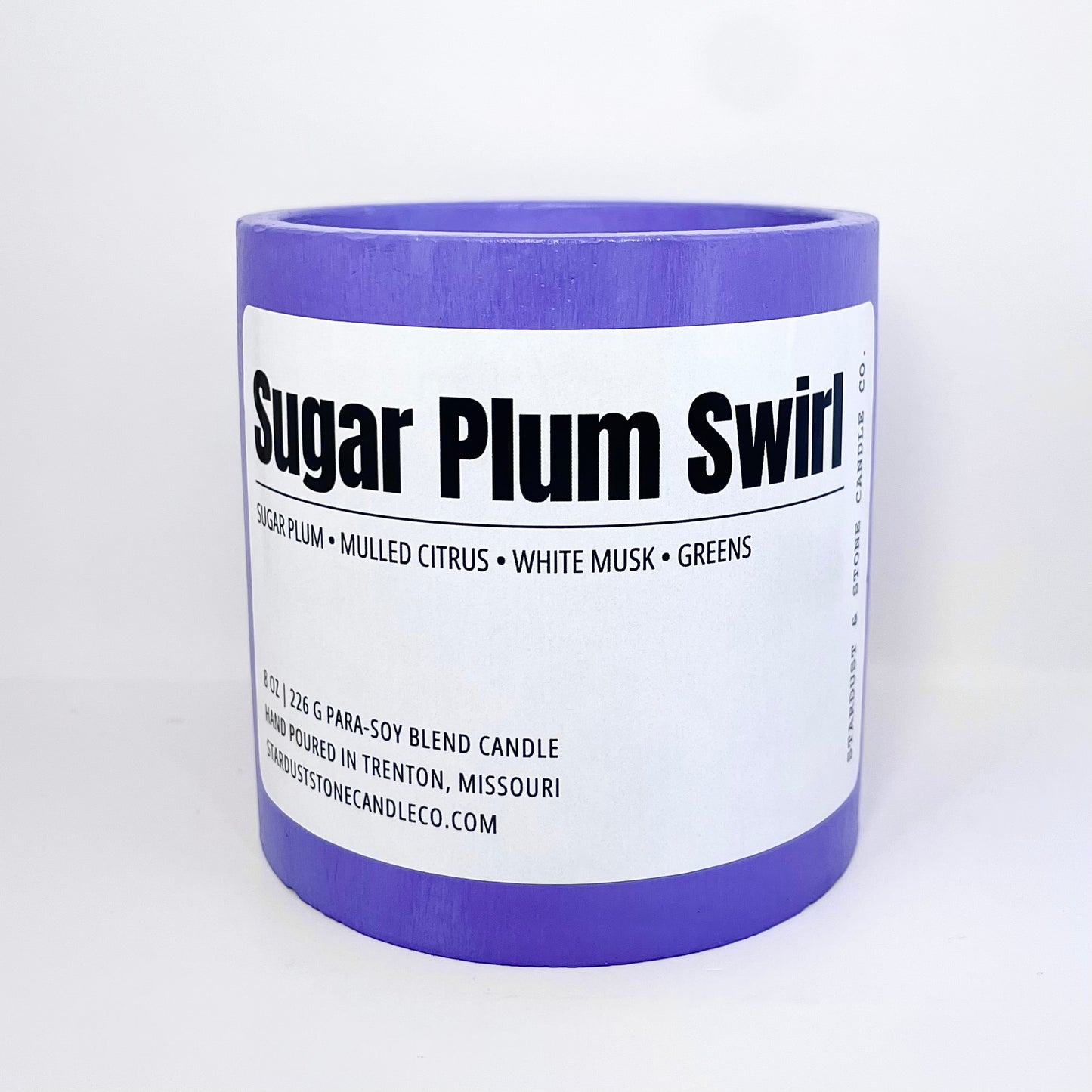 Sugar Plum Swirl Candle