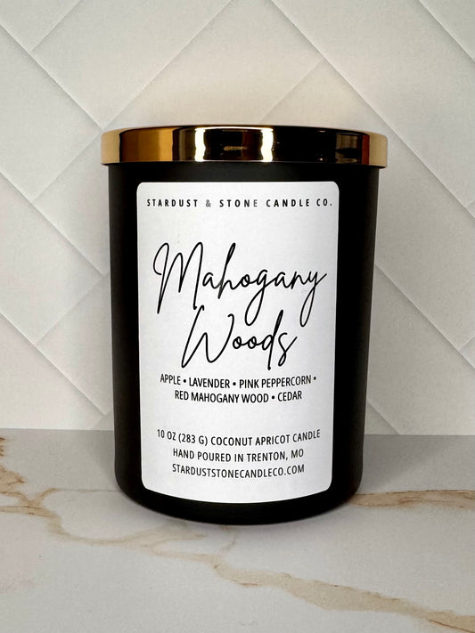 Mahogany Woods | 10 oz Luxury Candle
