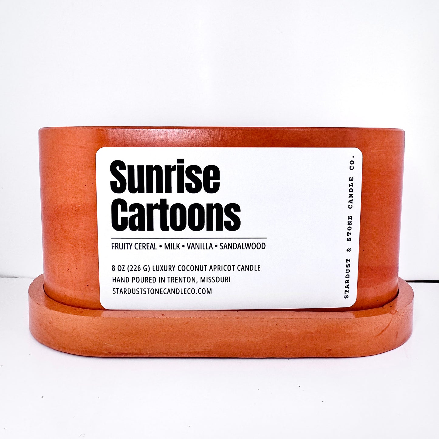 Sunrise Cartoons Candle