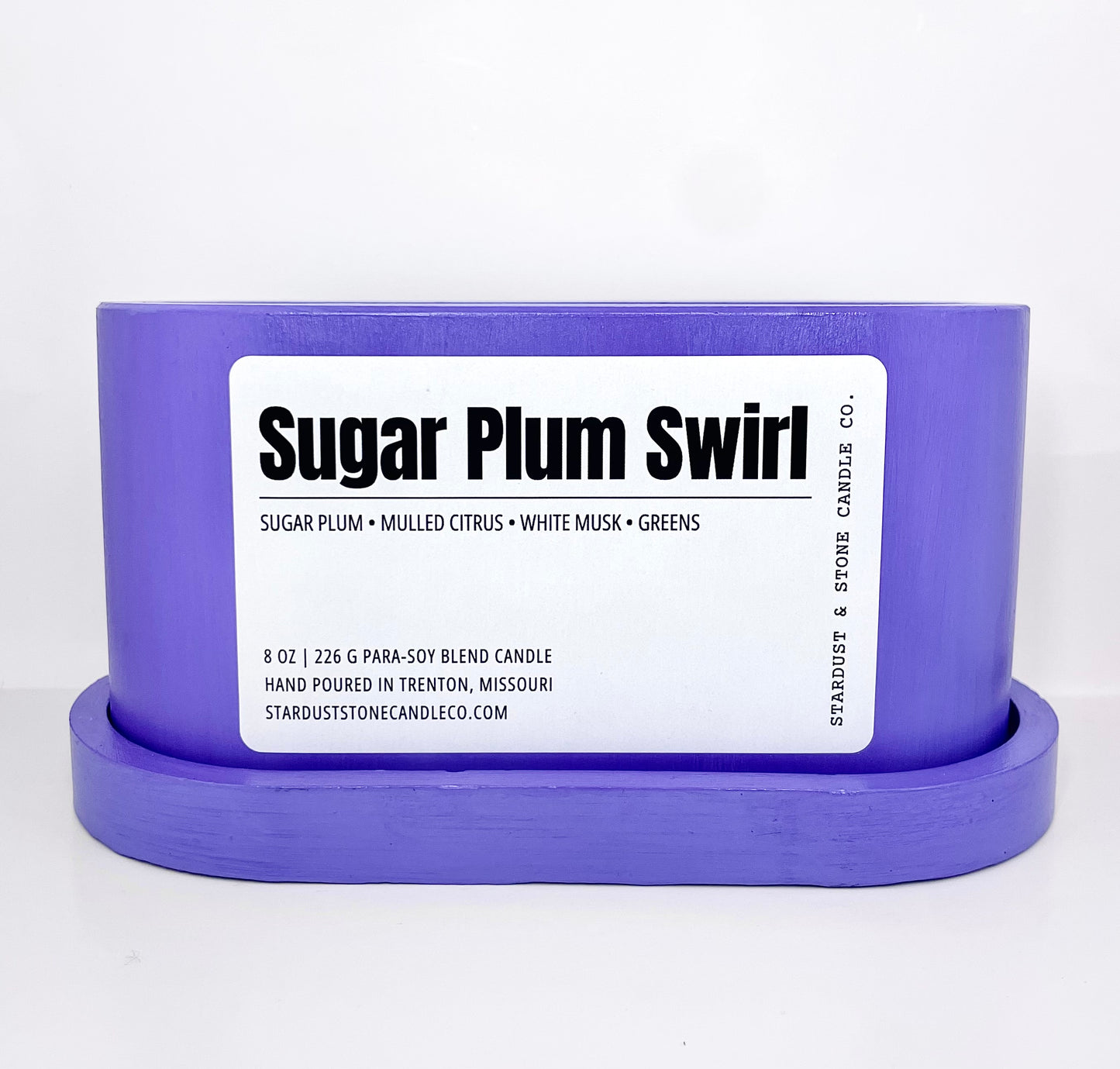 Sugar Plum Swirl Candle