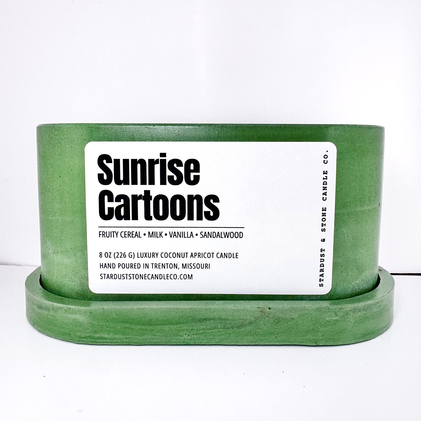 Sunrise Cartoons Candle