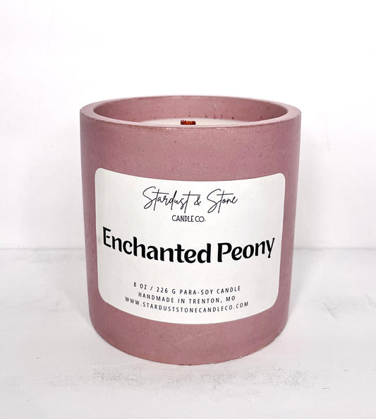 Enchanted Peony Single-Wick Candle
