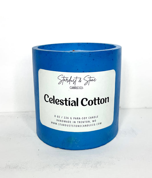 Celestial Cotton Single-Wick Candle