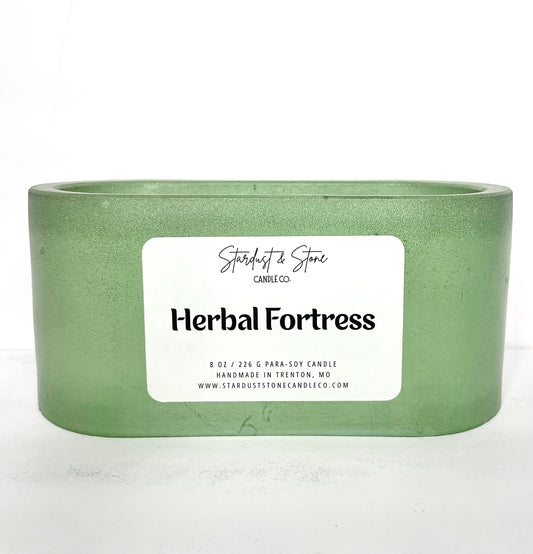 Herbal Fortress Double-Wick Candle